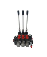 3 Spool Hydraulic Control Valve 13 GPM Adjustable Tractors Loaders - $102.50 CAD