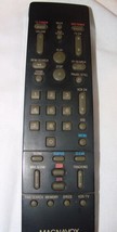 MAGNAVOX TV VCR REMOTE CONTROL UM4R03 BLACK Easy to Hold - £7.87 GBP