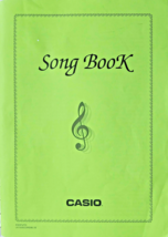Original Casio Song Music Book for LK-100 LK-110 Keyboards, 98 Songs, 92... - $24.74