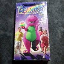 Barney - Barneys Great Adventure: The Movie (VHS, 1998) Vintage - VCR Tape - £3.97 GBP