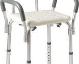 With Padded Armrests And A Back, The Medline Shower Chair Is A Great Bat... - £43.20 GBP