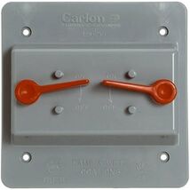 Thomas &amp; Betts E9G2SSN Polycarbonate 2-Gang Weatherproof Non-Metallic Box - $36.34 CAD