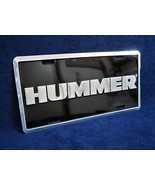 HUMMER (blk) -*US MADE*- Embossed Metal License Plate Truck Car Auto RV ... - £10.21 GBP