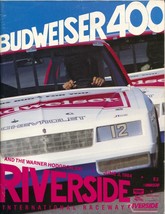 Riverside Int&#39;l Raceway Auto Race Program 6/3/1984-Budweiser 400-NASCAR-FN/VF - £410.73 GBP