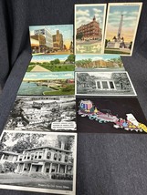 lot of Vtg Quincy IL Postcards Main Street. Naval Reserve, Mooreman Mfg,... - £12.38 GBP