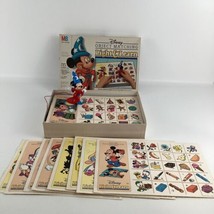 Disney Mickey Mouse Object Matching Game Light &amp; Learn MB Vintage 1986 T... - £30.51 GBP