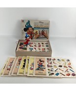 Disney Mickey Mouse Object Matching Game Light &amp; Learn MB Vintage 1986 T... - $54.09 CAD