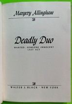 Vtg Deadly Duo: Wanted , Someone Innocent/Last Act by Margery Allingham ... - £5.76 GBP