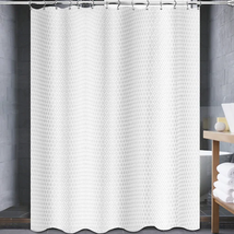 Avalon by Popular Bath Diamond Shower Curtain - White 70W x 72L - £19.45 GBP