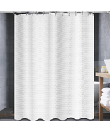 Avalon by Popular Bath Diamond Shower Curtain - White 70W x 72L - £19.46 GBP