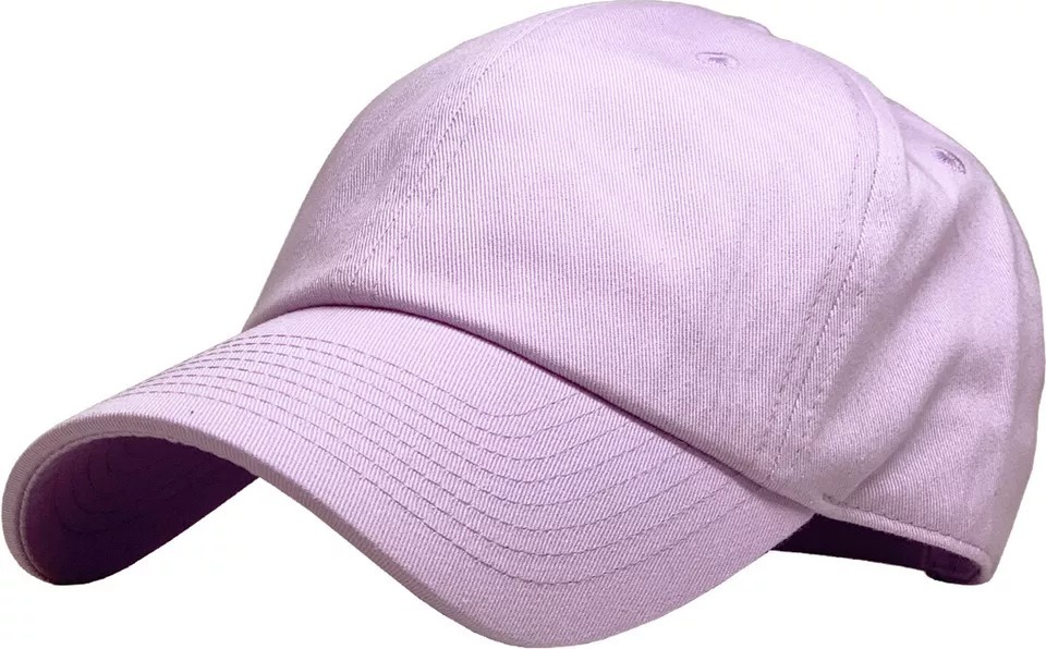 Lavender Solid Plain Washed Dad Hat Cotton Polo Style Baseball Ball Cap New - $19.99