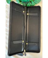 Coach 7229 569 Vintage Leather Tie Case Bifold Zip Around Travel Accesso... - $49.00