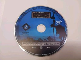 Walt Disney The Lion King Special Edition Disc 2 DVD NO CASE ONLY DVD - $1.49