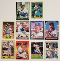 Robin Yount  Lot of 10(Ten) MLB Baseball 1980&#39;s &amp; 1990&#39;s Real Nice MERC - £8.47 GBP