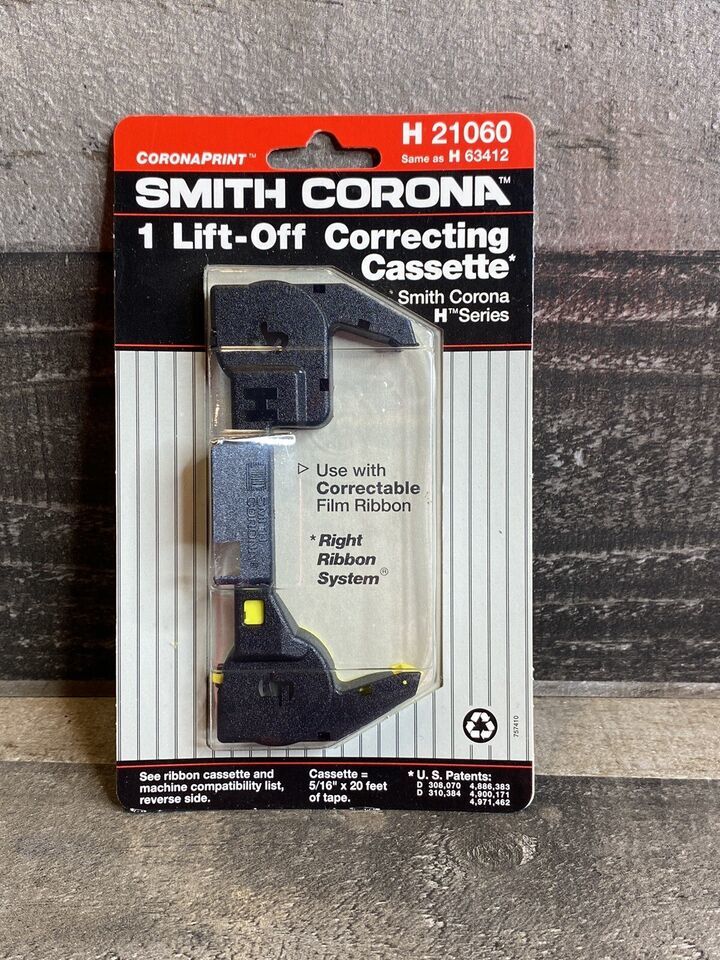Smith Corona Correcting cartridge H Series H 21060 same as H 63412 - $7.43