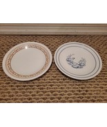 Lot of 2 Corelle 6.75&#39;&#39; Plates Summer Impressions, Colonial Mist - $15.57 CAD