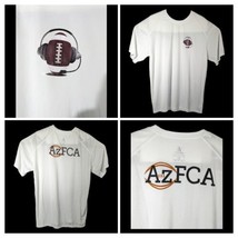 FCA Fellowship Of Christian Athletes Football Shirt Shirts 2 Mens XL White - $25.00