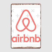 Airbnb Logo Metal Plaque Poster Wall Decor Living Room Mural Tin Sign Po... - $25.04+
