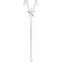 WREATH HANGR STEEL WHT - $24.97