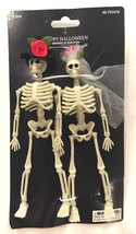 Day of the Dead Los Muertos Skeleton 6&quot; Figure Bride Broom Decoration Di... - $14.80