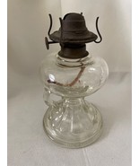 Vintage Glass Kerosene Finger Lamp with Eagle Burner, P&amp;A Mfg., Waterbury - $21.78