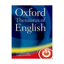 Oxford Thesaurus Of English Oxford Dictionaries - £69.42 GBP