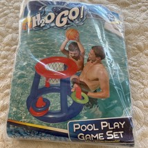 NEW H2O Go! Pool Play Game Set Basketball Ring Toss Kids Toy - £9.85 GBP