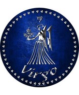 Virgo Novelty Metal Circular Sign - £22.34 GBP