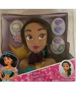 Just Play Disney Princesses Jasmine Styling Head - New 14 Pcs Many Hair ... - £23.53 GBP