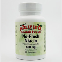 Holly Hill Health Foods, No Flush Niacin, 50 Capsules - £12.62 GBP