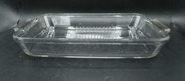 Anchor Hocking #1040 9.5x13.5x2 3Qt Baking Dish Lasagna Casserole Rectangle - $24.74