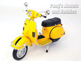 Vespa P200E Yellow Scooter 1/12 Scale Diecast Metal Model by NewRay - £25.69 GBP
