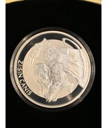 South Korea 2018 1 oz Silver ZI:SIN Canis Proof Medallion in Box and COA - £90.01 GBP