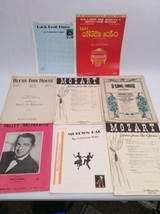 Sheet Music Piano / Organ Lot Of 8 Antique / Vintage sheet music Blues Rag - £5.34 GBP
