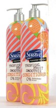 2 Bottles Suave 20 Oz Flavor Factory Tropical Fruit Smoothie Conditioner No Dyes - £18.82 GBP