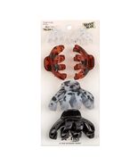 SCUNCI OCTOPUS CLAW CLIPS - ASSORTED SIZES - 6 PCS. (69110) - $9.99