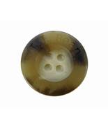 LL Bean Brown blend color plastic Pocket Sleeve Replacement button .60&quot; - £3.01 GBP