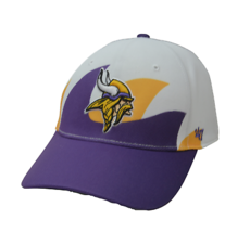 &#39;47 Minnesota Vikings  &#39;47 Solo Wave NFL Flex Fit Football Hat - £22.37 GBP
