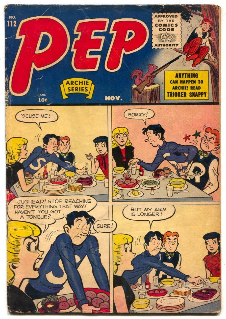 Pep #112 1955- Archie comics- Katy Keene VG - $72.75