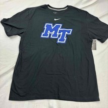 Nike MTSU Middle Tennessee State University T-Shirt Black Short Sleeve X-Large  - £15.50 GBP