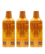 3 Pack of Vita fer Multivitamin Supplements Enhancer 100% Natural 500 ML - $2,577.29 MXN