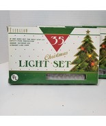 Everglow 35 Christmas Multi Clear Miniature Light Set 1855-02 LOT OF 4 v... - $29.99