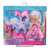 Barbie Dreamtopia Princess Chelsea Doll and 2 Baby Unicorns Set Mattel NEW GJK17 - $49.99