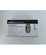 Cooper Box of 10 grounding duplex receptacle #270V Ivory 15 amp, 120 VAC - $12.51
