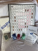1995 Original SEQUENCE Family Game with Board, Cards, Chips And Directions. - £14.78 GBP