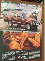 1980 Jeep Wagoneer Limited Ad - $10.40