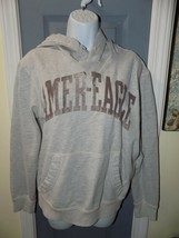 American Eagle Outfitters Gray Hooded Sweatshirt Size S Men&#39;s EUC - £17.22 GBP
