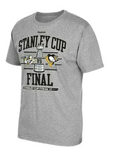 Reebok NHL Stanley Cup Finals Grey Heather Adult Mens T Shirt Size M - $13.88