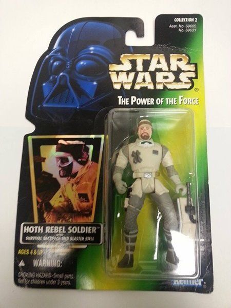 Star Wars Power of the Force Hoth Rebel Soldier Figure 1996 #69631H VERY... - $3.99