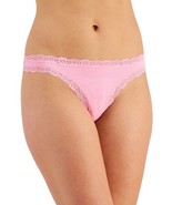 Jenni Women&#39;s XXXL 3XL Lace-Trim Thong, Created for Macy&#39;s - $10.68